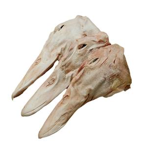 पालतू पशु स्नैक्स, बिल्ली, कुत्ते के दांत पीसने और सफाई प्रशिक्षण, फ्रीज-सूखे बत्तख के सिर का इलाज - Product Image 1