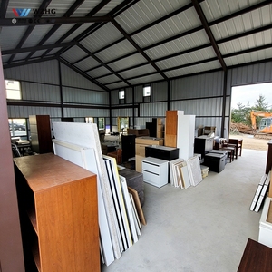 Almacén de Estructura de Acero de Gran Envergadura para Logística en América del Norte, Almacén de Acero para Almacenamiento Agrícola y Minero - Product Image 4