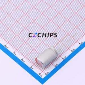 Condensador Sólido 217EC0012, Componente de Orificio Pasante (THT), D10xL16mm 2200uF 20% 25V 4.9A100kHz - Product Image 1