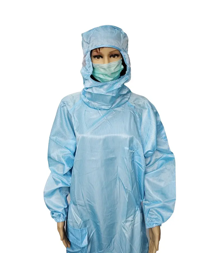 Antiestatico Overol ESD Cleanroom Uniform Overalls for Precision Electronics Industry