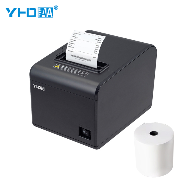 Multi-Interfaces Optional 80mm Thermal Receipt Printer USB/RJ11/LAN/RS232/Blue Tooth