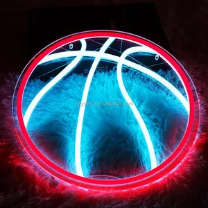 Baloncesto Sin MOQ Envío directo Letrero de neón Luz LED Luz de noche personalizada Letrero de neón personalizado