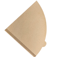 Filtre à café jetable en papier, design classique, forme conique, qualité alimentaire, avec boîte personnalisée, en stock, vente en gros