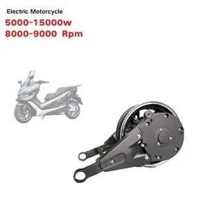 Waterdichte 5000W 8000W 15000W Achterste Aandrijving Borstelloze 72V Naafmotor Voor Elektrische Scooter Motorfiets E Scooter Dual Hub Motor