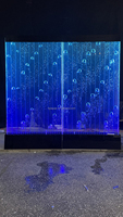 Mur de bulles d'eau LED RGB à changement de couleur, en acrylique, pour décoration intérieure et commerciale