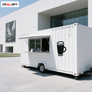 Remorque de camion-restaurant multifonctionnelle remorquable pour restaurant extérieur, café, bar, bureau, maison conteneur - Product Image 6