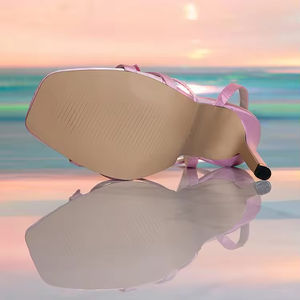 Venta al por mayor directa de fábrica: Sandalias de tacón alto para mujer con lazo, diseño de estilete y punta cuadrada - Product Image 6