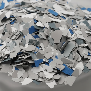 Vente en gros d'usine de <span class=keywords><strong>pierre</strong></span> composite en feuille de muscovite pour la décoration murale intérieure et extérieure, film couleur coquille, revêtement de sol époxy - Product Image 5