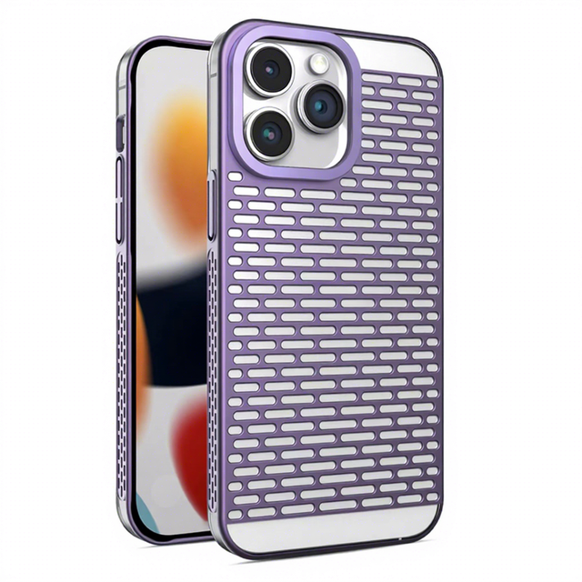 High Quality Wireless Electroplate Hard Shockproof Cover for All Luxury Protective Mobile Phone Case for 17 Pro Max