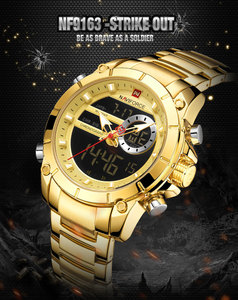 9163 NF9163 montres à quartz de luxe pour hommes <span class=keywords><strong>Navy</strong></span> <span class=keywords><strong>Force</strong></span> Nf Reloj <span class=keywords><strong>Montre</strong></span> Relojes Relogio Hombre montres-bracelets pour hommes - Product Image 2