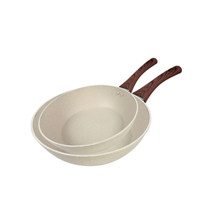 Sartenes Antiadherentes Blancas con Revestimiento Antiadherente, Sartenes para Omelette, Utensilios de <span class=keywords><strong>Cocina</strong></span> Saludables, Sartén para Chefs, Libre de PTFE y PFAS, Apta para Inducción - Product Image 1