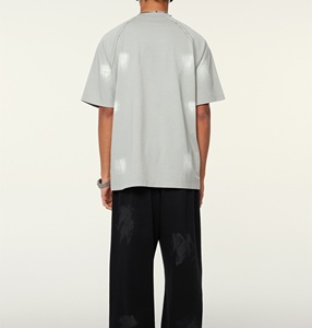 Logo personnalisé de luxe T-shirt lourd de meilleure qualité, confortable et respirant 100% coton au meilleur prix - Product Image 5