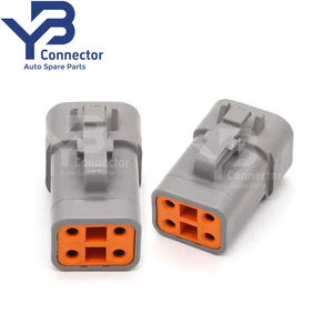 Connettore YB DTP06-4S <span class=keywords><strong>2</strong></span>.3mm Deutsch DTP serie cavo a 4 Pin connettore femmina per autocarro agricolo - Product Image 2
