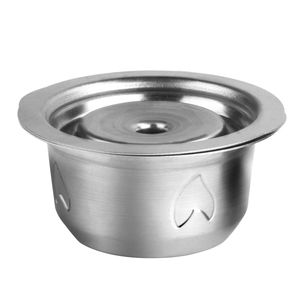 <span class=keywords><strong>Capsule</strong></span> de café réutilisable et rechargeable en acier inoxydable 304 de 10g pour café moulu, outils de café DIY, fournie par l'usine - Product Image 4