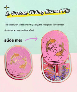 Kaki pendek, sikap besar-bros bokong Corgi, hadiah bisnis promosi Aksesori lencana lucu bertema hewan peliharaan - Product Image 6