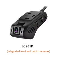 Caméra embarquée JIMI JC261, MDVR mobile JC261P, DVR de voiture avec caméras arrière de cabine DMS, Jimiiot DMS ADAS double caméra