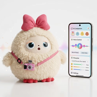 Peluche IA multilingue intelligente en coton PP super doux pour chiot, fonction anti-stress, unisexe, emballage en sac OPP, cadeau éducatif
