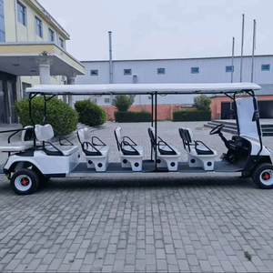 RENQI 2025 Voiturettes de golf électriques 12 places à bas <span class=keywords><strong>prix</strong></span> Buggy à vendre Voitures de golf chinoises Usa Street - Product Image 1