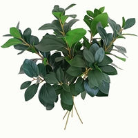 Plantes vertes artificielles en soie à toucher réel, vente en gros d'usine - Idéales pour mariages, Noël, Pâques, usage intérieur, lot multi-pièces, respectueuses de l'environnement