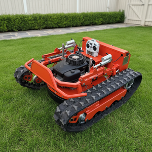 Robot tondeuse sans fil de qualité supérieure pour bricolage, rotation à 360°, essence, tout-terrain, télécommande, moteur 4 temps 224cc, 650W - Product Image 3