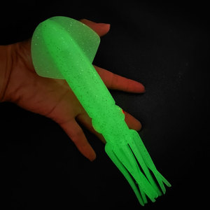 <span class=keywords><strong>Leurre</strong></span> de pêche en PVC de qualité en gros, <span class=keywords><strong>leurre</strong></span> souple en plastique bon marché, calmar, pêche à la traîne, matériel de pêche en mer - Product Image 2