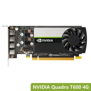 NVIDIA-tarjeta gráfica Quad T600 T1000, 4GB, GDDR6, PCI Express 3,0, 640, núcleos CUDA, gpu, T600