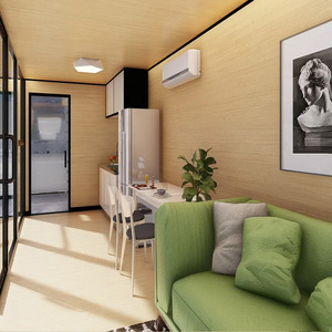 Casas pequeñas prefabricadas personalizadas al por mayor, cabina de manzana, contenedor de Casa de 40 pies, casas prefabricadas de lujo para Bulgaria - Product Image 4