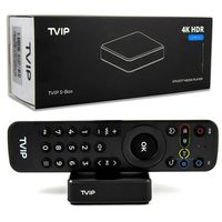 Meilleure Box TV Android 11 Linux TVIP 710 605 S905W2 1G 8G, Boîtier de Streaming Intelligent, Lecteur Multimédia IPTV, Prise en Charge du Protocole IPTV TVIP710