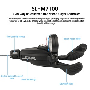 ชุดเกียร์ <span class=keywords><strong>Shimano</strong></span> Deore M7100 12 สปีด ชุดข้อเหวี่ยง M7100 ตัวเปลี่ยนเกียร์ SL-M7100 ตัวรับสัญญาณเกียร์ RD-M7100 ชุดเฟืองหลัง CS-M7100 ชุดเฟืองซันไลน์ โซ่จักรยาน CN-M7100 สำหรับจักรยานเสือภูเขา - Product Image 2