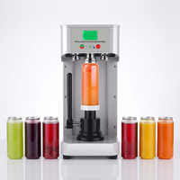 Machine de scellage semi-automatique numérique électrique TFU pour canettes et bouteilles en plastique PET, scellage à froid pour boissons froides