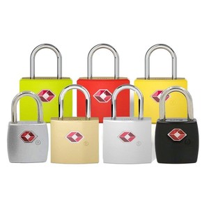 <b>TSA</b> Approved Copper Padlock 21mm x 22mm Mechanical Travel <b>Lock</b> For Luggage Zipper Security - Product Image 2