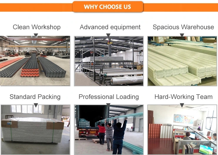 Non Asbestos Synthesis Roof Tile Building Materials Plastic PVC Corrugated Roof Sheets