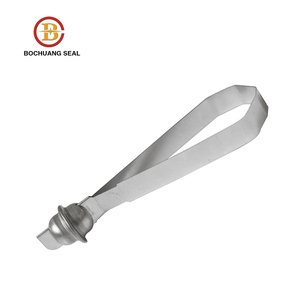Sceaux métalliques pour camions BCS103, autobloquants, longueur fixe, sangles métalliques - Product Image 1