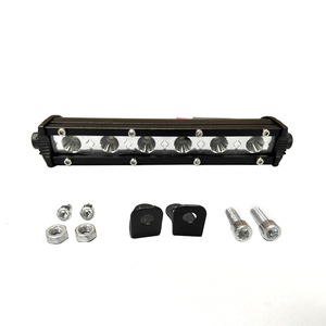 Barre de travail LED slim ADT 6000K Xenon Blanc, 6 LED, faisceau spot et large, pour camion tout-terrain, VTT, SUV, phares de conduite - Product Image 3