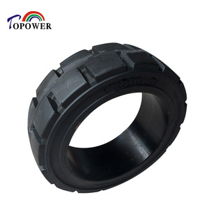 ยางตัน Topower ขนาด 16x5x10 สำหรับรถยกแบบกรรไกร ยางอุตสาหกรรม - Product Image 3