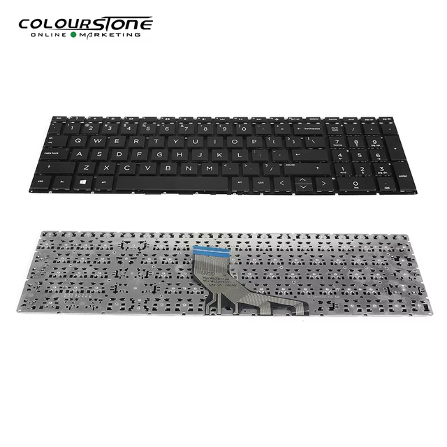 For HP 15-DA Laptop Keyboard Replacement Genuine-Style US Layout Spill-Resistant Mechanical USB for HP Pavilion 15-DA0xxx Series