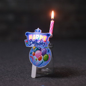 Liyan vương miện nến tiệc sinh nhật Bánh công chúa trang trí sao băng - Product Image 4