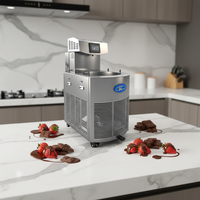 Nouvelle machine à tempérer le chocolat multifonctionnelle LST de 25 L avec traitement du beurre de cacao, des noix, du lait et de la soja