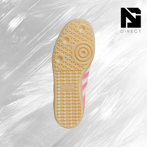 รองเท้าผ้าใบ Adidas J 'Bliss Pink Gum' สีชมพู หนังแท้ ทรงกลม ระบายอากาศได้ดี พื้นยาง เหมาะสำหรับใส่เดินในฤดูใบไม้ผลิ - Product Image 5