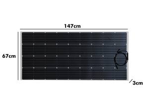 Kits de panneaux semi-solaires flexibles <span class=keywords><strong>avec</strong></span> contrôleur 10a, <span class=keywords><strong>batterie</strong></span> de charge <span class=keywords><strong>solaire</strong></span> de voiture électrique <span class=keywords><strong>solaire</strong></span> <span class=keywords><strong>200w</strong></span> 250w 300w - Product Image 2