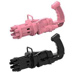 Pistola de Burbujas Automática Gatling de 8 Agujeros, Funciona con Pilas, Plástico Resistente, Unisex, para Niños, Burbujas de Alta Densidad, Increíble - Product Image 6