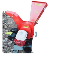 Mini broyeur de bois professionnel broyeur de bois 7.5hp moteur hydraulique alimentation essence moteur forrest