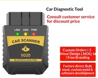 Alat Diagnostik Mobil OBD2, Penguji Baterai, Pembaca Kode Kesalahan ELM327, Aplikasi Bluetooth, Pemindai OBD2
