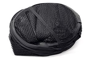 Factory Price Home Portable Collapsible 2 Sections Large <strong>Hanging</strong> Pop-Up Mesh <strong>Laundry</strong> <strong>Bag</strong> with 2 Durable Handles - Product Image 6