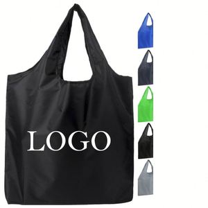 Bolsa de Compras Reutilizable de Poliéster para el Mercado de Agricultores, Personalizable con Impresión de Logotipo, Venta al Por Mayor de Fábrica - Product Image 1
