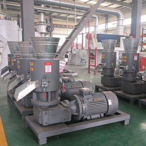 Máquina de Fabricación de Pellets de Biomasa de Matriz Plana Vertical Resistente al Desgaste, con Motor y Engranajes, para Uso Industrial, Pellets de Combustible Pequeños - Product Image 1