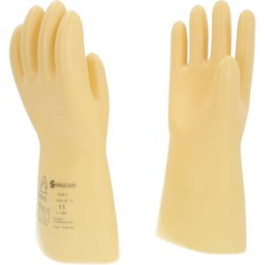 KS TOOLS Guante protector de electricista con aislamiento protector, talla 11, Clase 1, blanco - Product Image 1