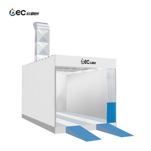 <span class=keywords><strong>Cabine</strong></span> <span class=keywords><strong>de</strong></span> <span class=keywords><strong>peinture</strong></span> automatique à prix avantageux avec rideau en plastique et station <span class=keywords><strong>de</strong></span> préparation - Product Image 5