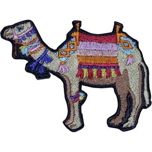 Parche Bordado de Camello DigitEMB, 11 Piezas de 3x2.33, Aplique de Fieltro Termoadhesivo para Chaquetas, Bolsos, Sombreros y Ropa - Product Image 4