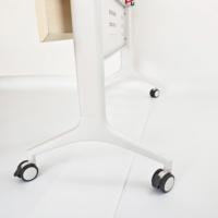 Meubles de bureau modernes en métal pour usage commercial, table pliable, bureau d'ordinateur exécutif, vente en gros, installation simple et peu coûteuse